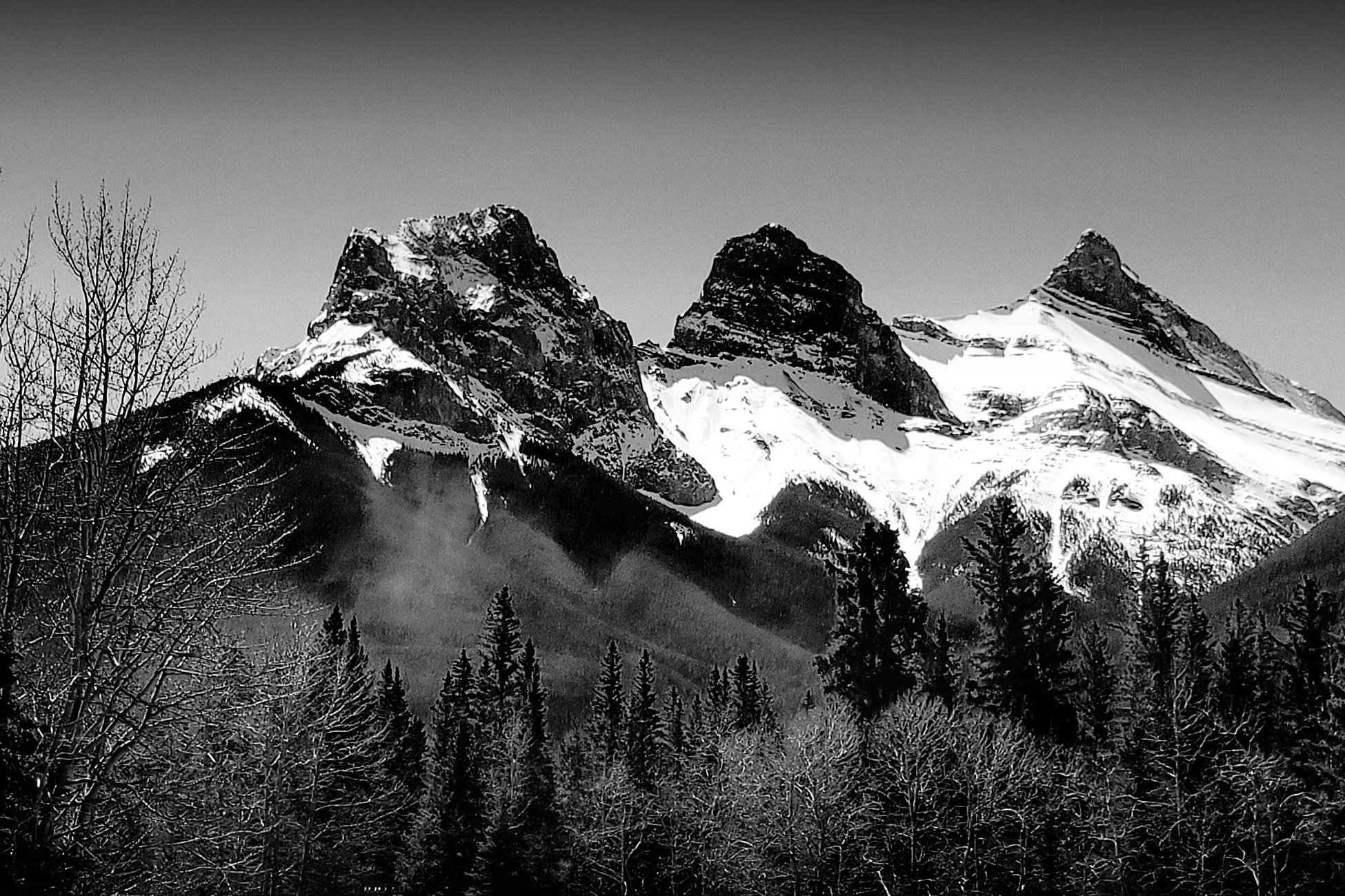The Three Sisters, Canmore, AB, 2026-04-30